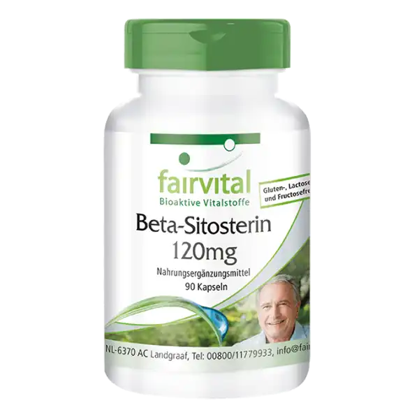 Bêta-sitostérol 120mg - 90 capsules
