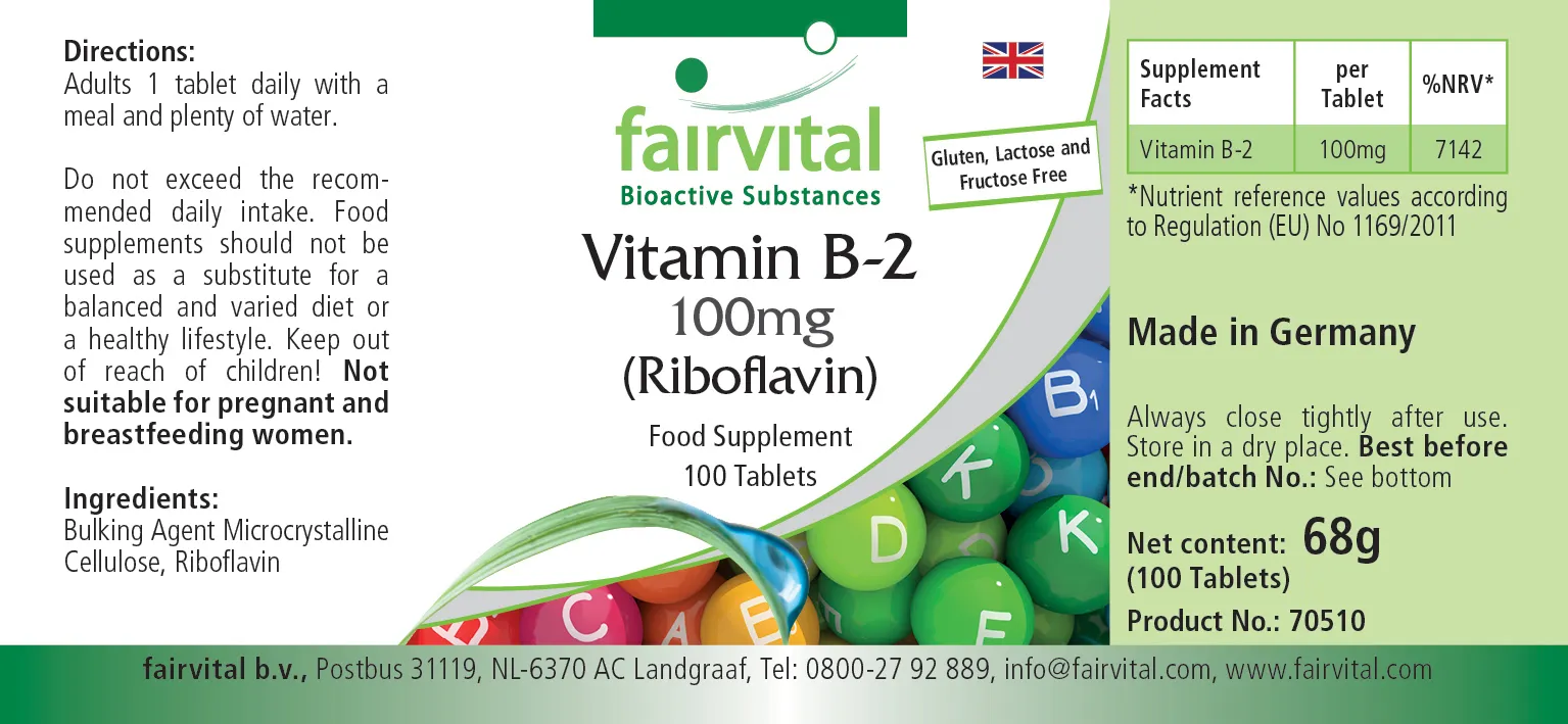 Vitamin B-2 Riboflavin
