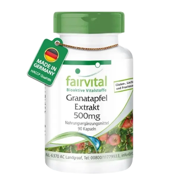 Estratto di melograno 500mg - 90 capsule Estratto di melograno 500mg - 90 capsule