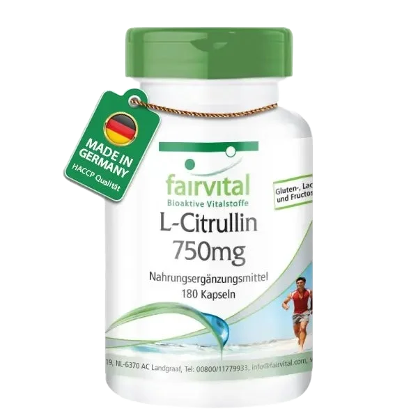 L-citrullina 750mg - 180 capsule L-citrullina 750mg - 180 capsule