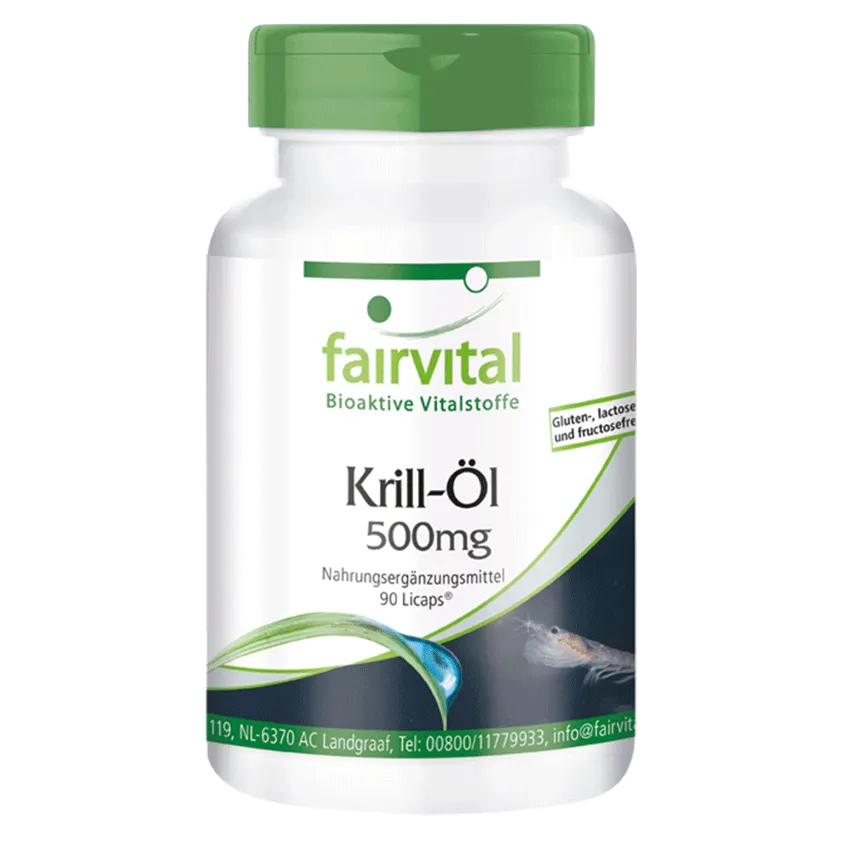 Aceite de krill 500 mg - 90 LiCaps®.