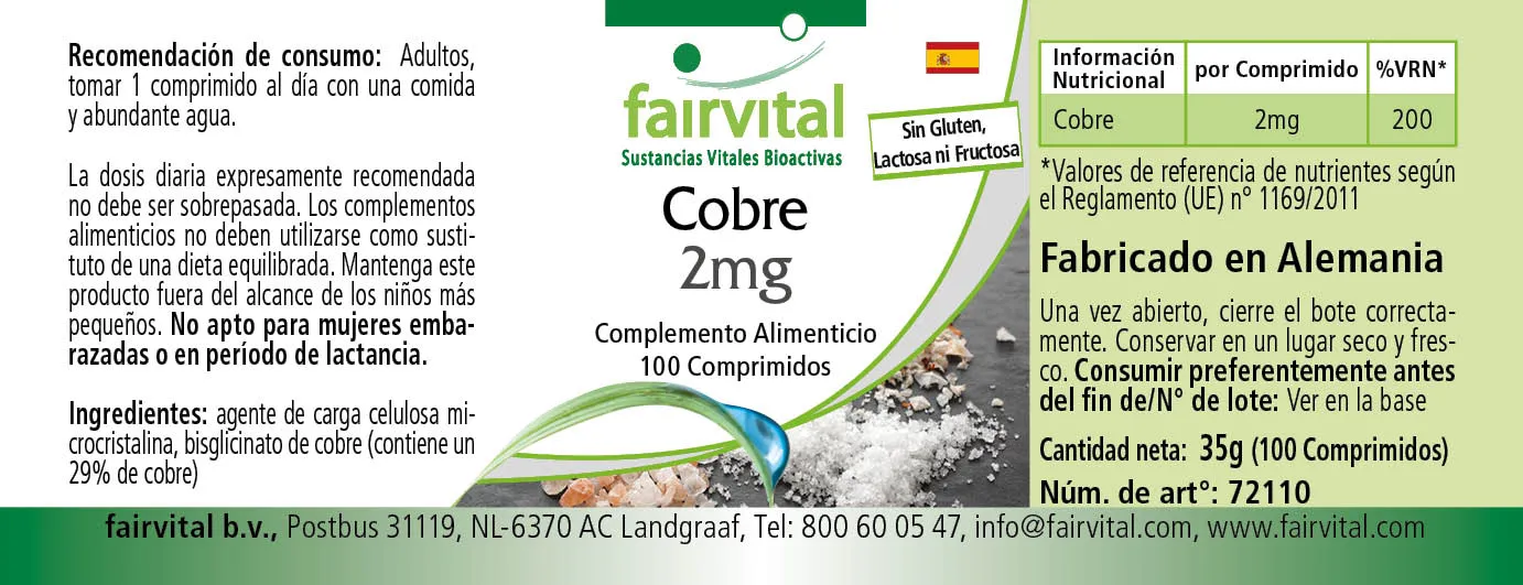 Rame 2mg - 100 compresse Rame 2mg - 100 compresse