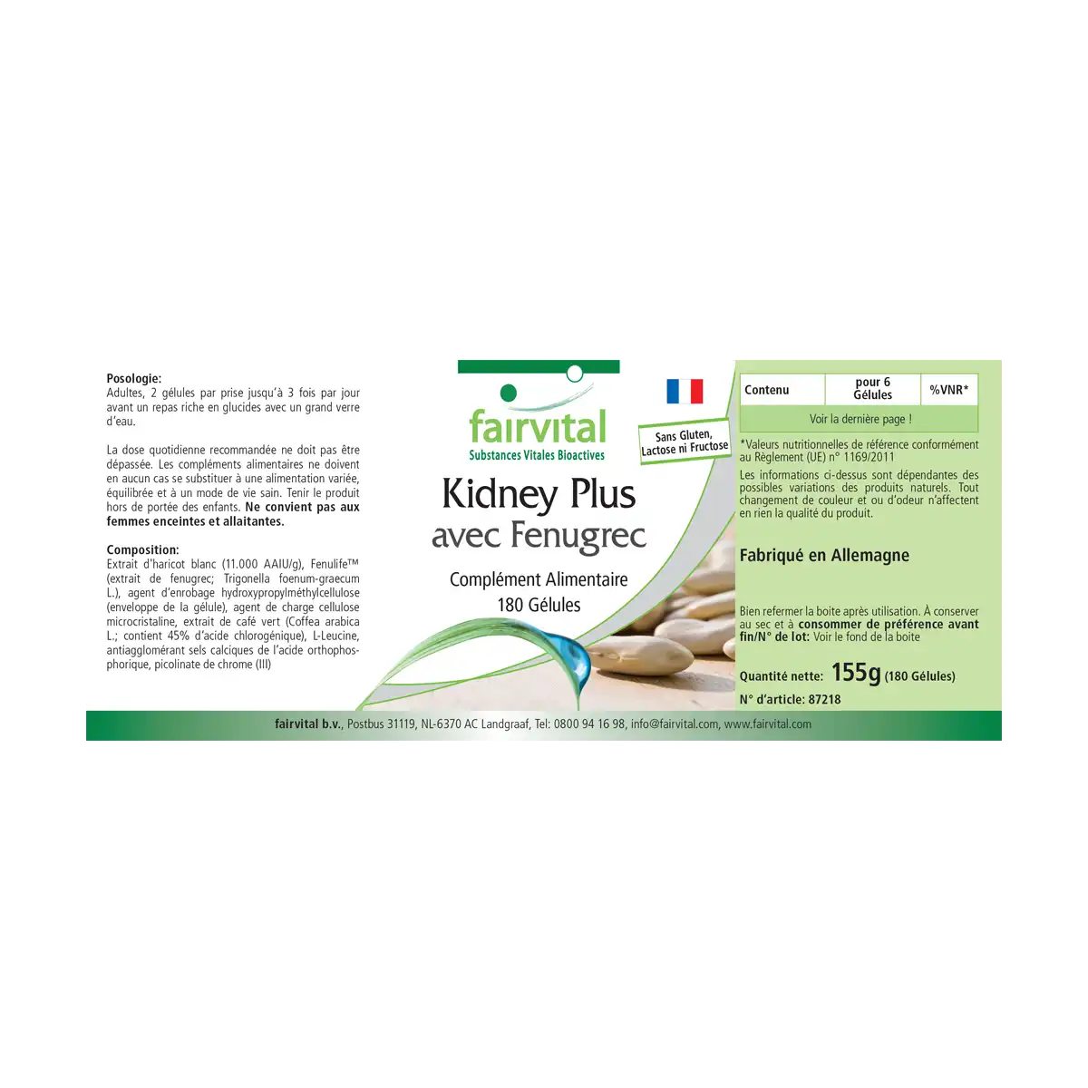 Kidney Plus Carb Blocker - 180 Capsules Kidney Plus Carb Blocker - 180 Capsules