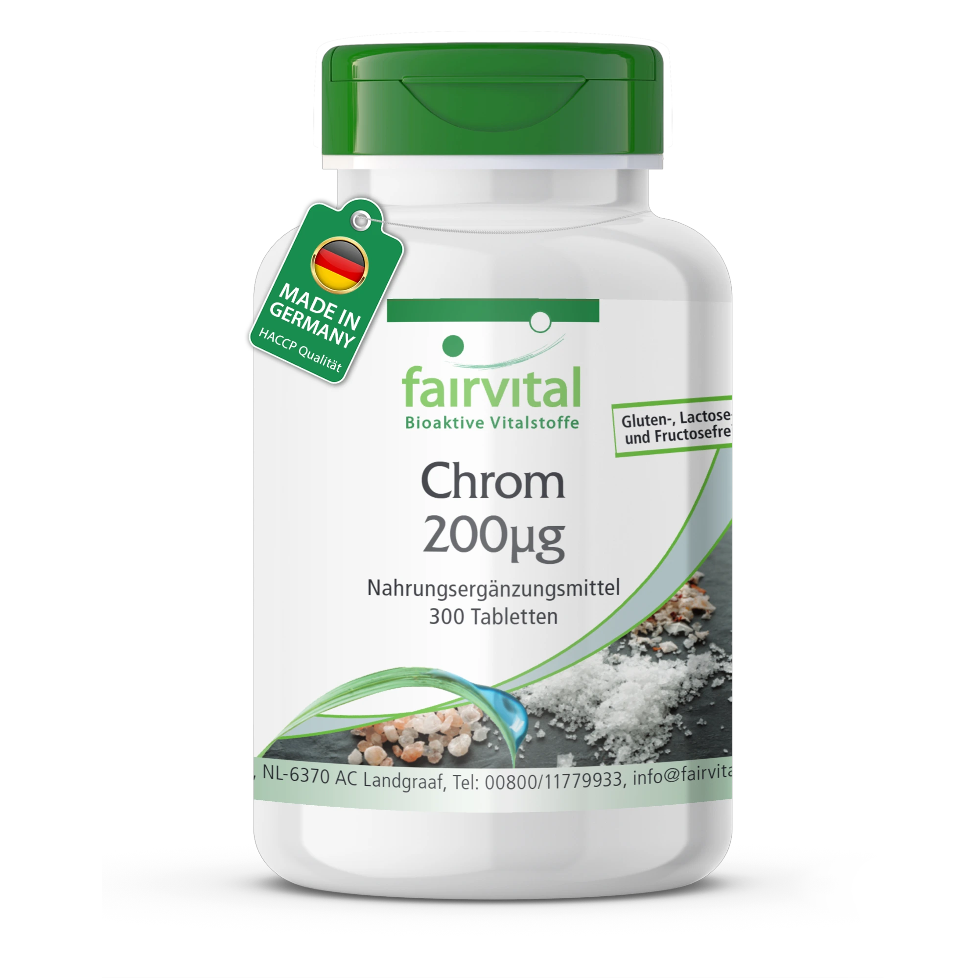 Chromium 200µg - 300 Tablets