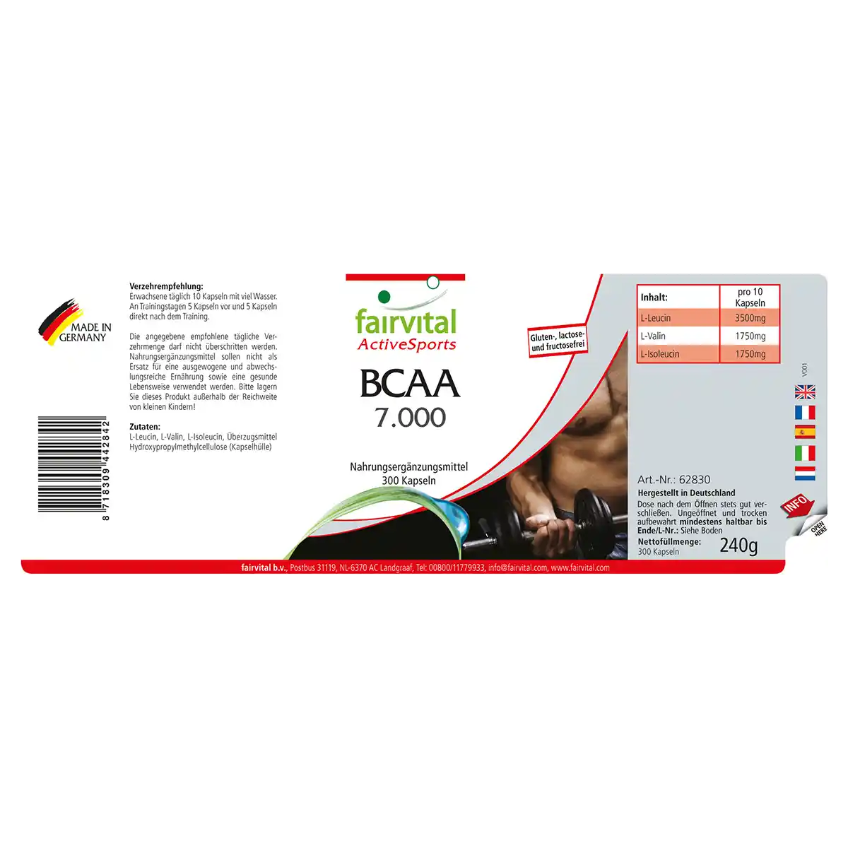 BCAA 7000 - 300 capsule BCAA 7000 - 300 capsule