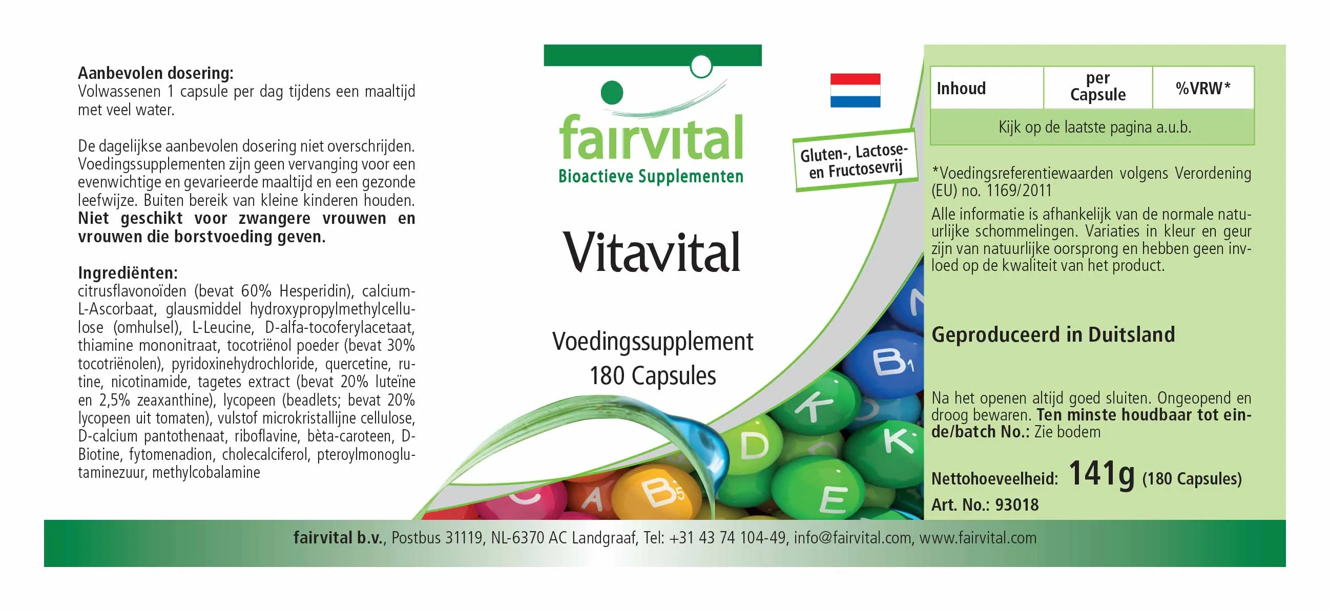 Vitavital - 180 Cápsulas Vitavital - 180 Cápsulas