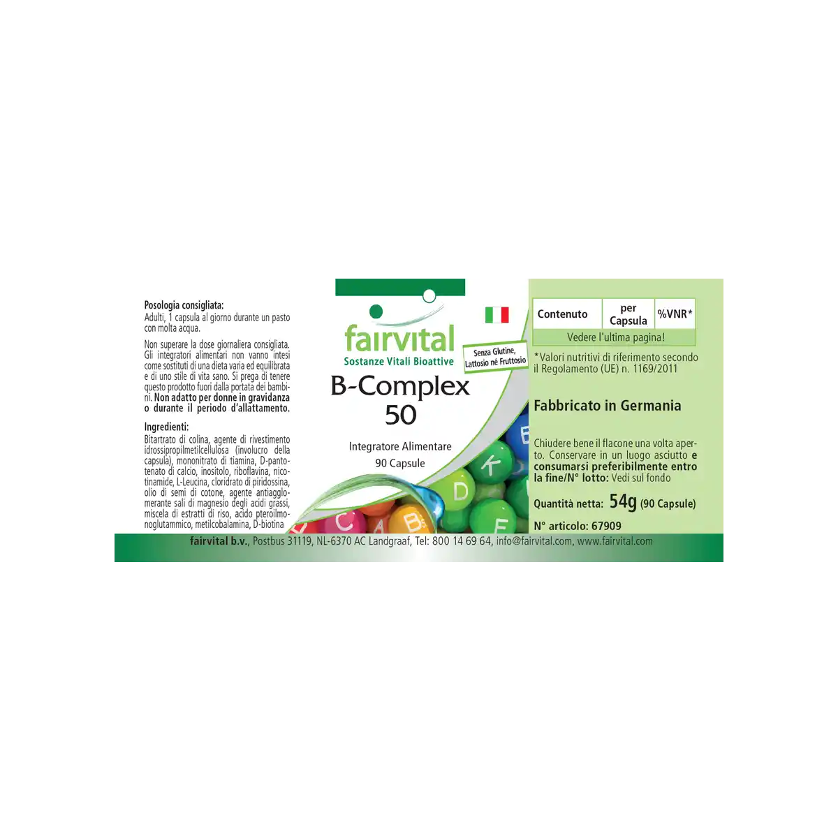 B complex 50 – 90 capsules B complex 50 – 90 capsules