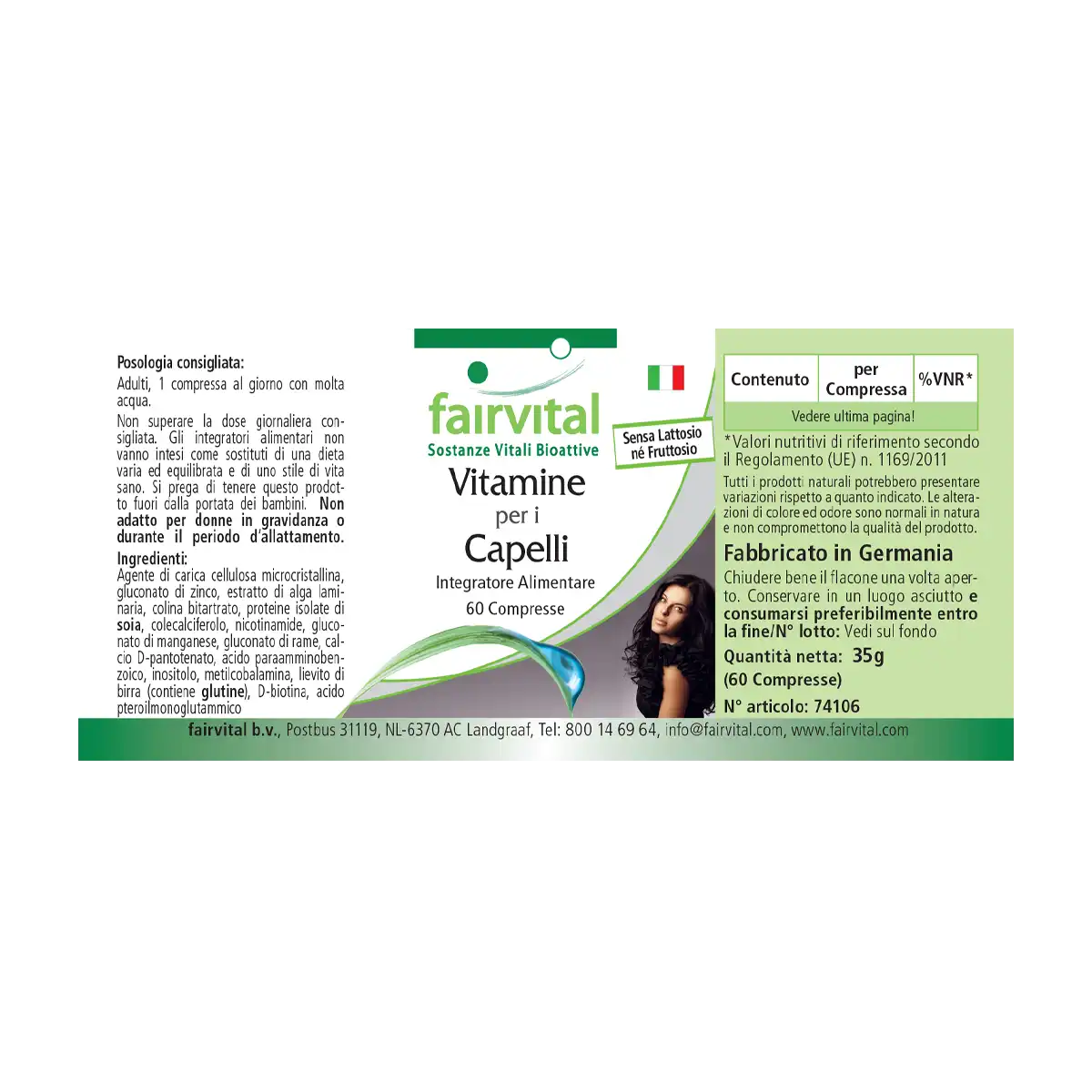 Hair Vitamins – 60 Tablets Hair Vitamins – 60 Tablets