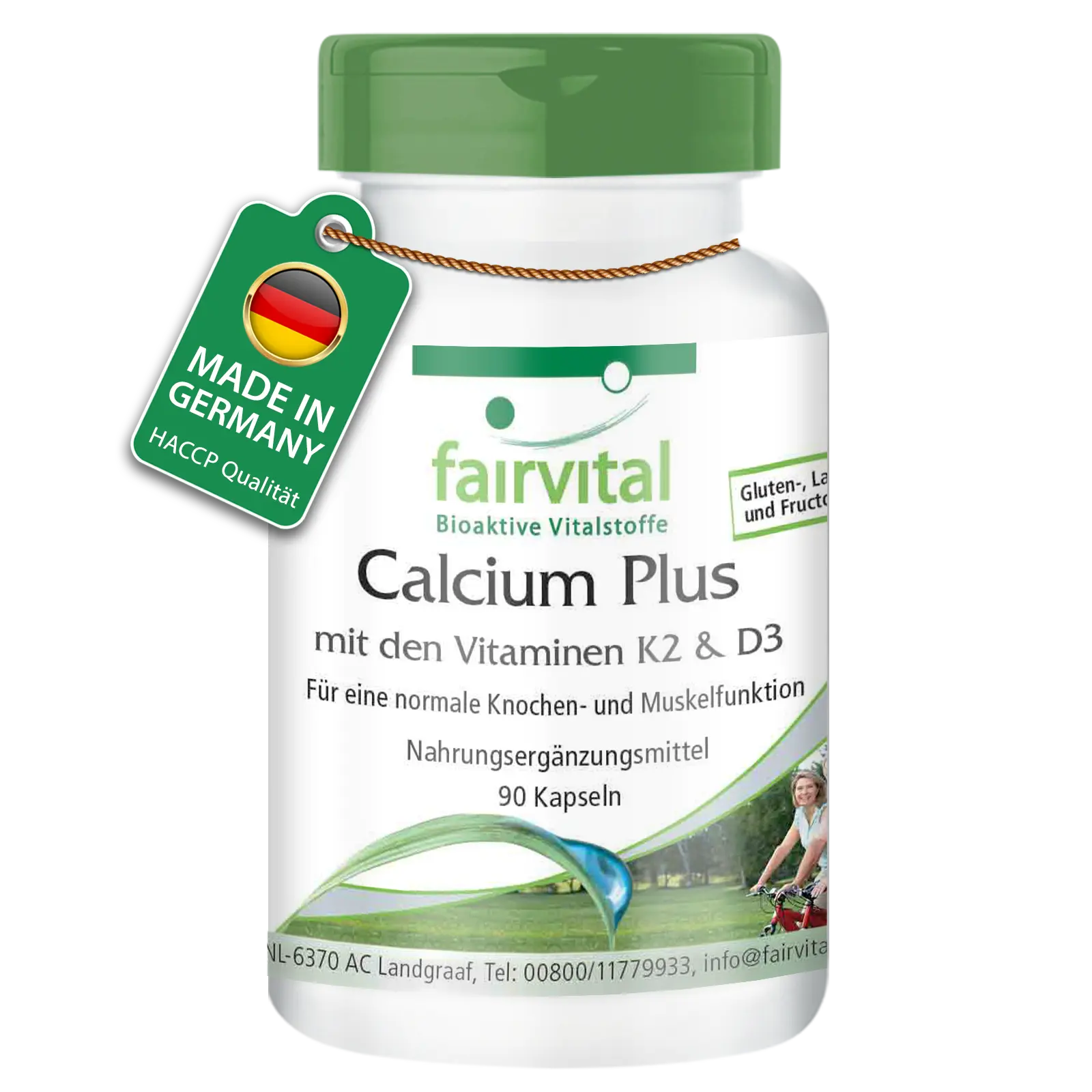 Calcio Plus con vitamine K2 e D3