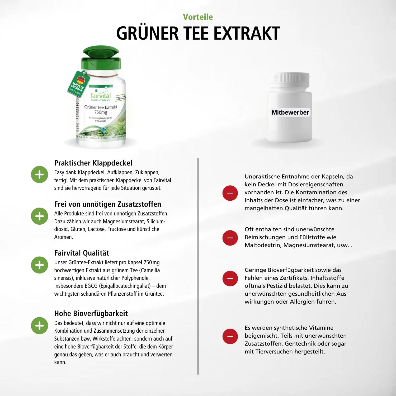 Estratto di caffè verde 500mg - 90 capsule