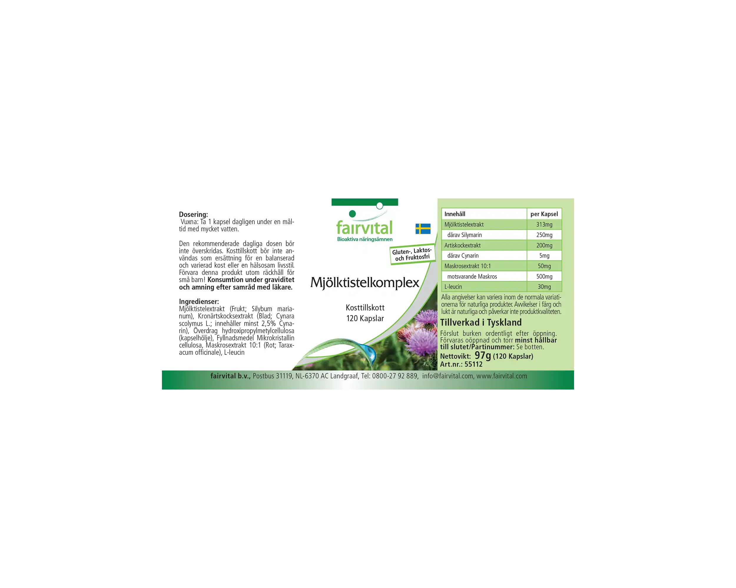 Milk Thistle Complex - 120 Capsules