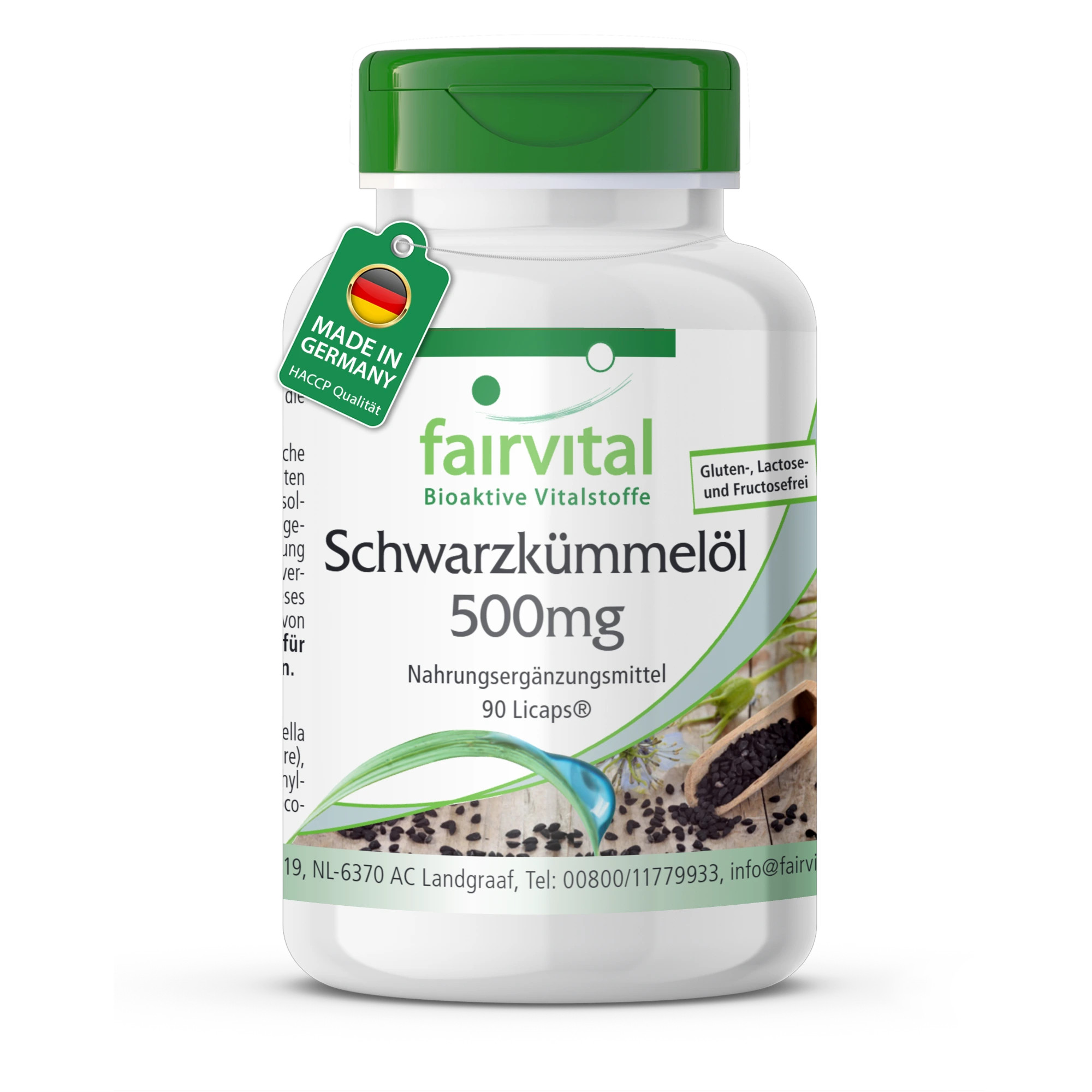 Aceite de comino negro 500mg - 90 LiCaps®