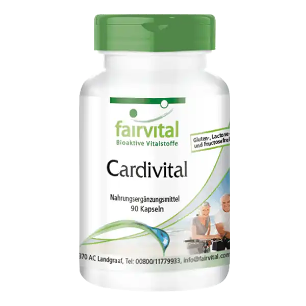 Cardivital - vitaminas del corazón- 90 Cápsulas