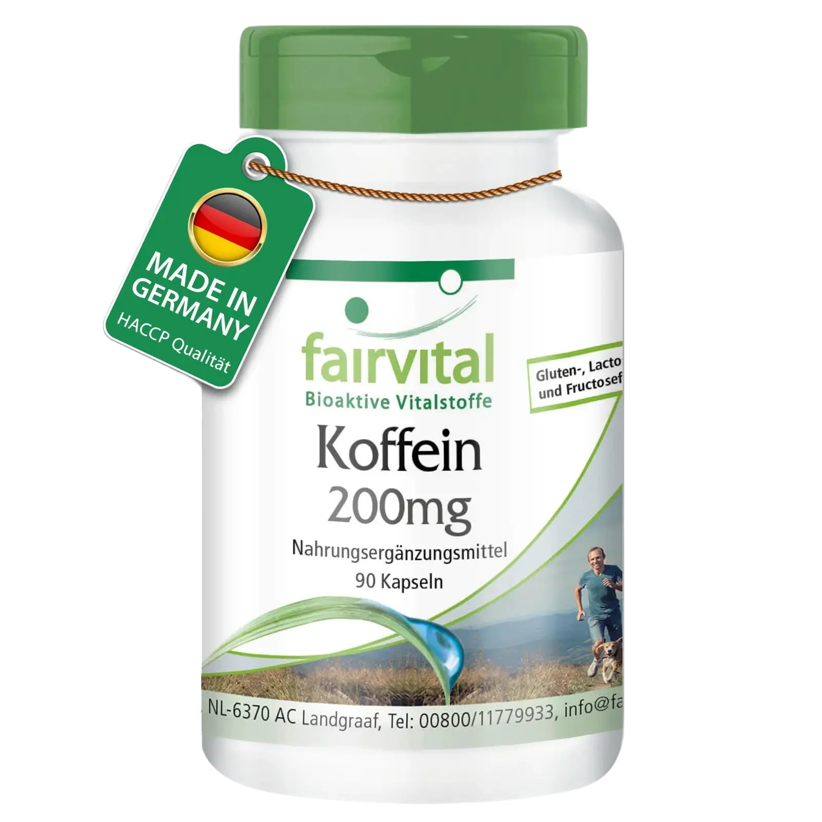 Caffeina 200 mg - 90 capsule Caffeina 200 mg - 90 capsule