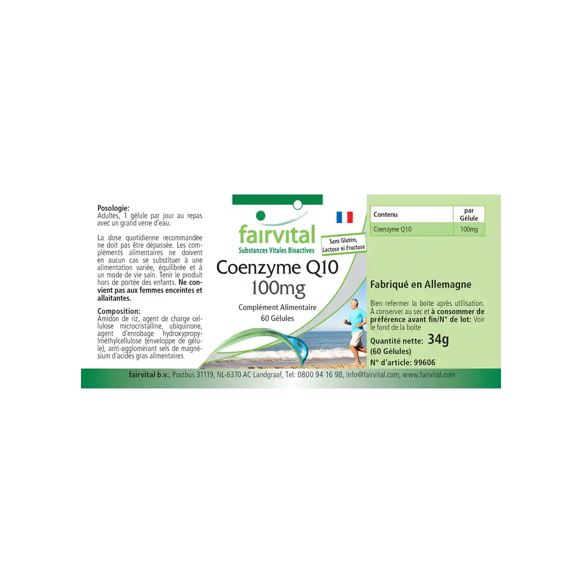Coenzyme Q10 100mg - 60 capsules Coenzyme Q10 100mg - 60 capsules