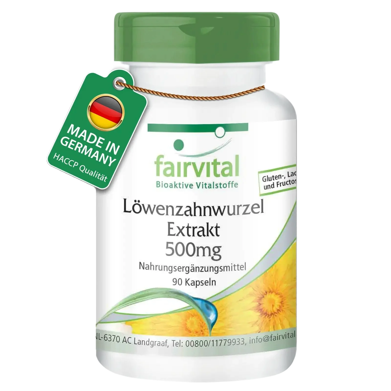 Estratto di Radice di Leone 500mg - 90 Capsule Estratto di Radice di Leone 500mg - 90 Capsule