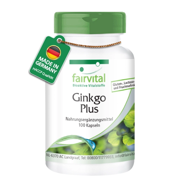 Ginkgo Plus - 100 capsules
