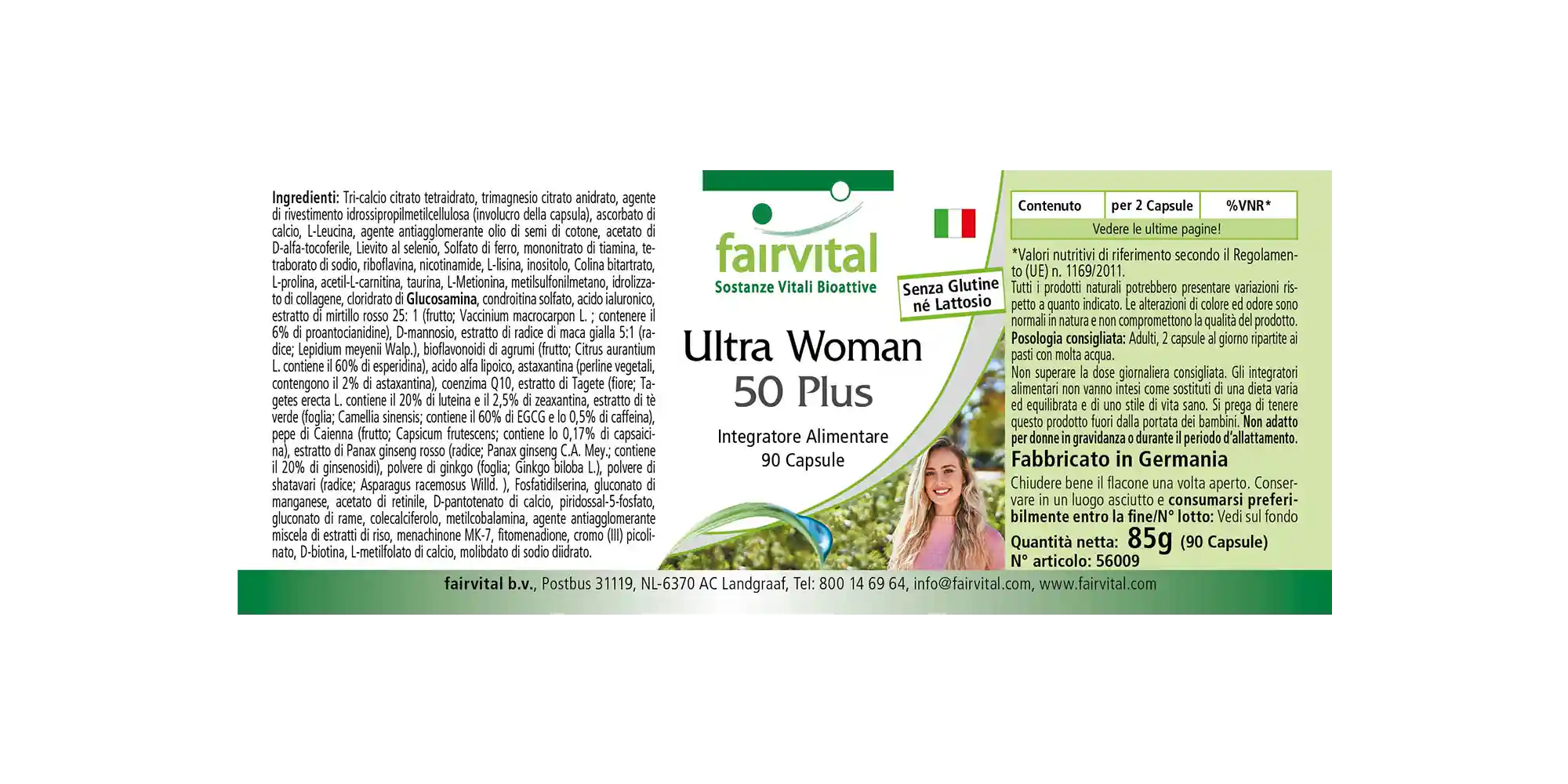 Ultra Woman 50 Plus