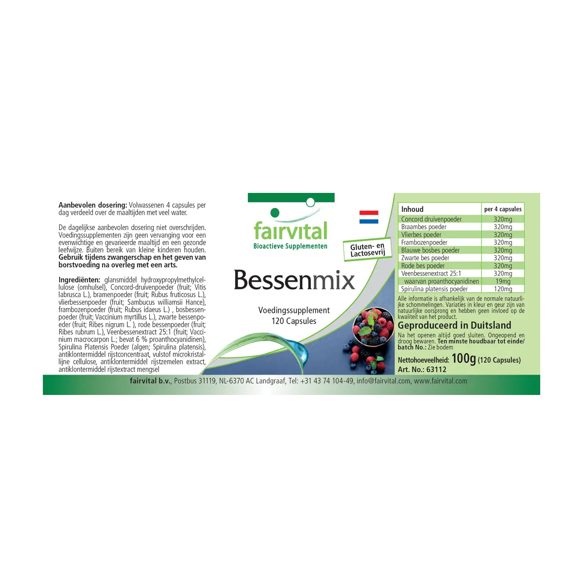 Berry Mix - 120 capsules Berry Mix - 120 capsules
