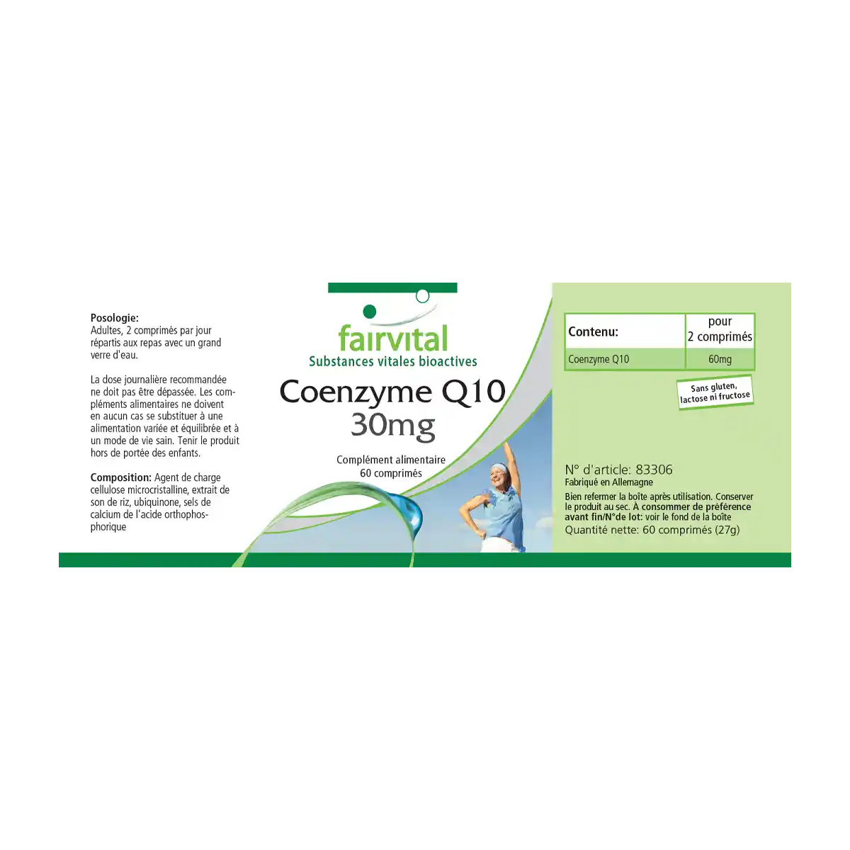 Coenzima Q10 – 30 mg – 60 compresse