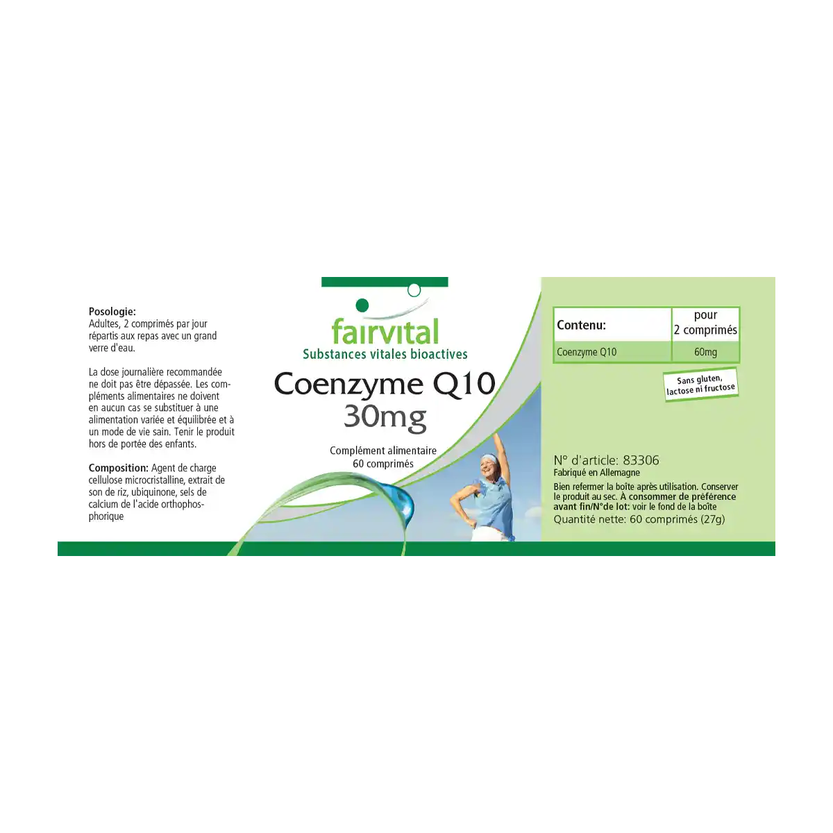 Coenzyme Q10 30mg - 60 tablets Coenzyme Q10 30mg - 60 tablets