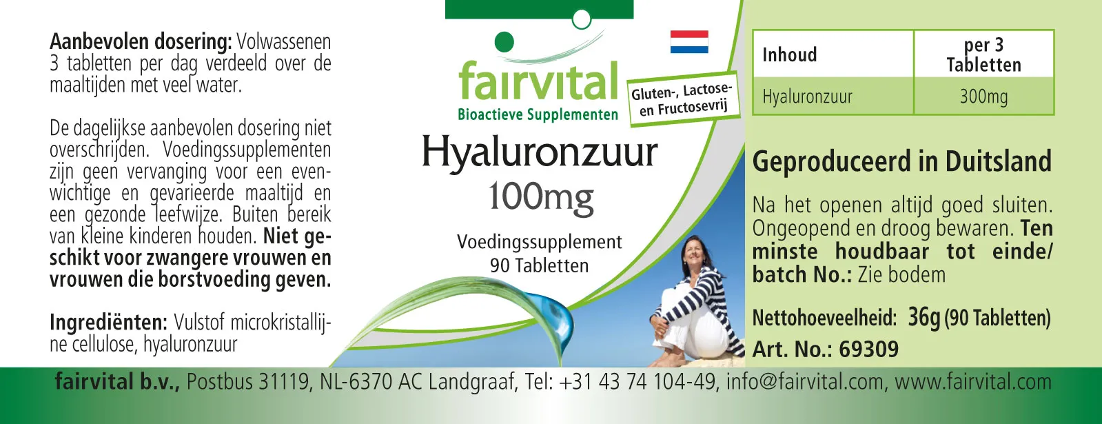 Hyaluronic Acid 100mg - 90 Tablets Hyaluronic Acid 100mg - 90 Tablets