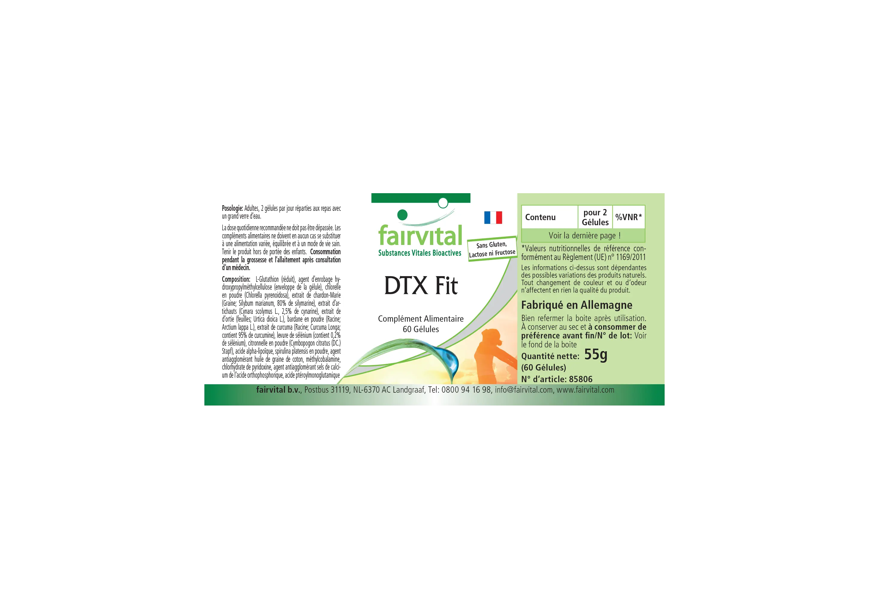 DTX Fit – 60 capsules