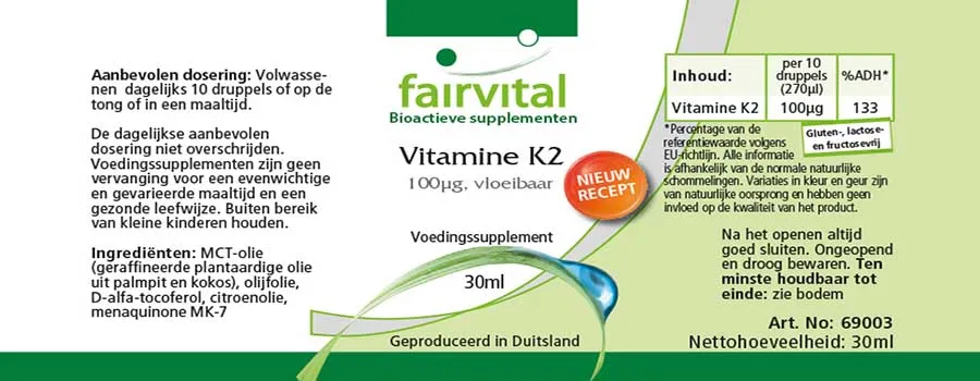 Vitamin K2 flüssig 100µg