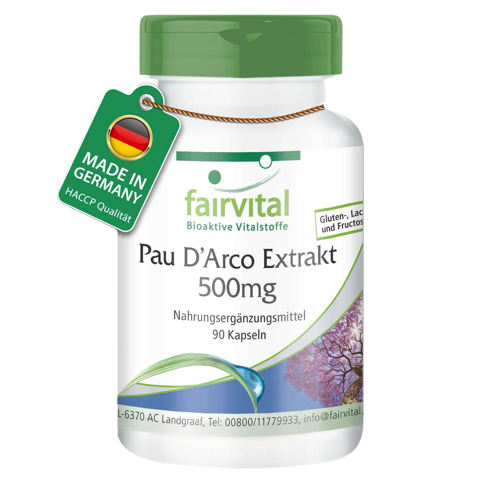 Estratto di Pau D’Arco Lapacho – 90 capsule Estratto di Pau D’Arco Lapacho – 90 capsule