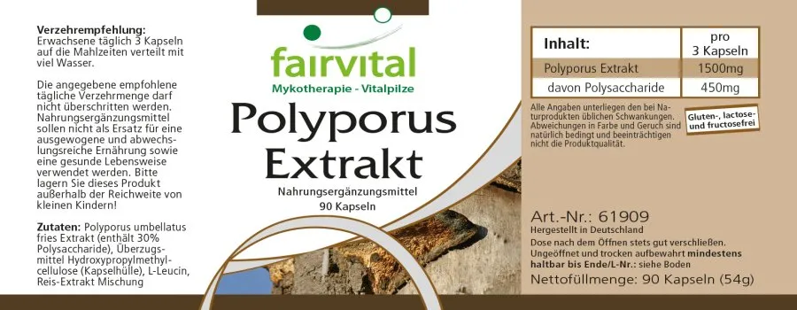 Polyporus Extrakt 500mg
