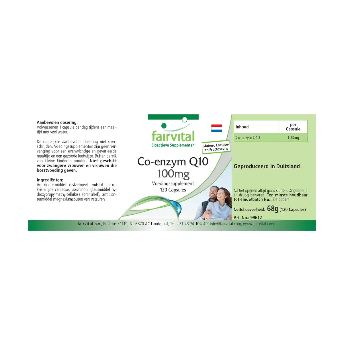 Co-Enzym Q10 100mg - 120 capsules Co-Enzym Q10 100mg - 120 capsules