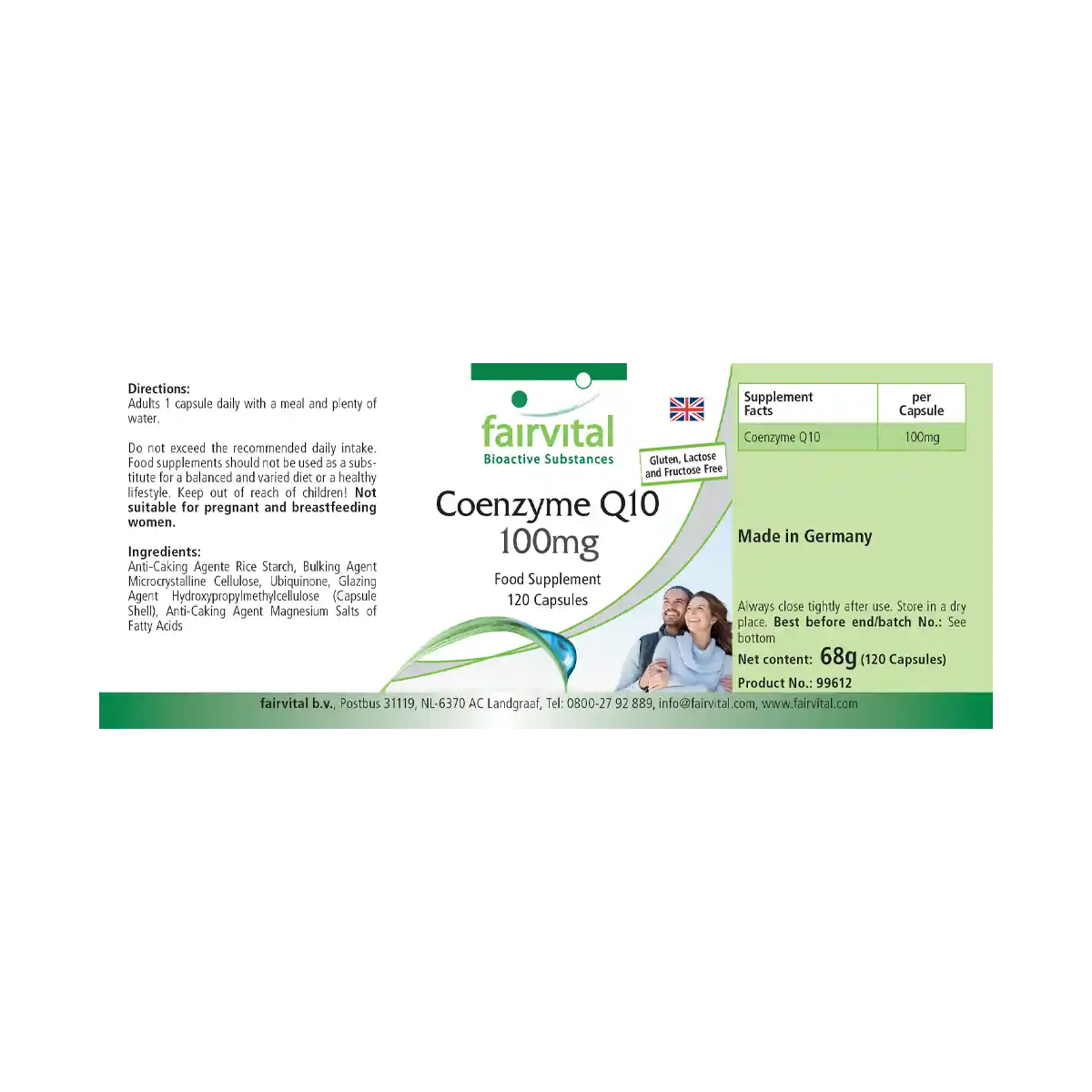 Co-Enzym Q10 100mg - 120 Kapseln