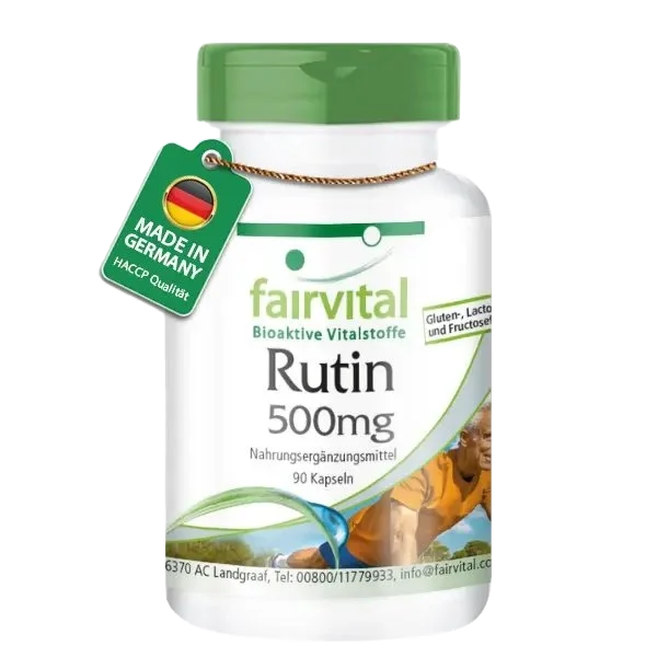 Rutina 500mg - Vitamina P - 90 Cápsulas