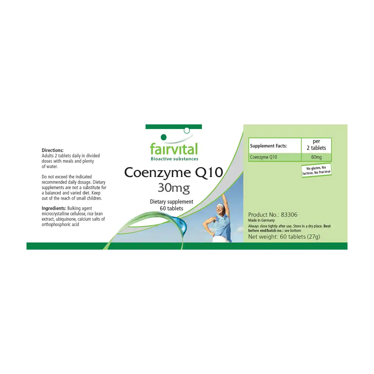Coenzyme Q10 30mg - 60 tablets Coenzyme Q10 30mg - 60 tablets