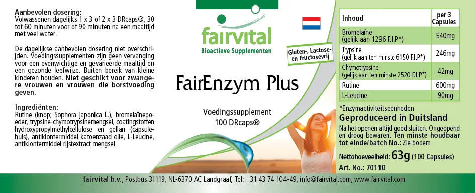 Fairenyzm Plus - 100 DRCaps® Fairenyzm Plus - 100 DRCaps®