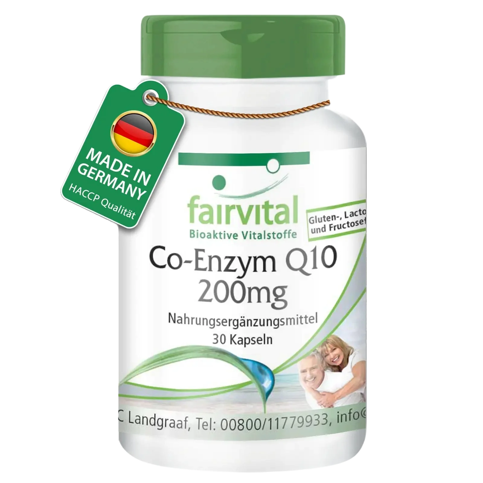 Coenzyme Q10 200mg - 30 capsules