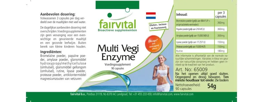 Multi Vegi Enzimi - 90 Capsule Multi Vegi Enzimi - 90 Capsule