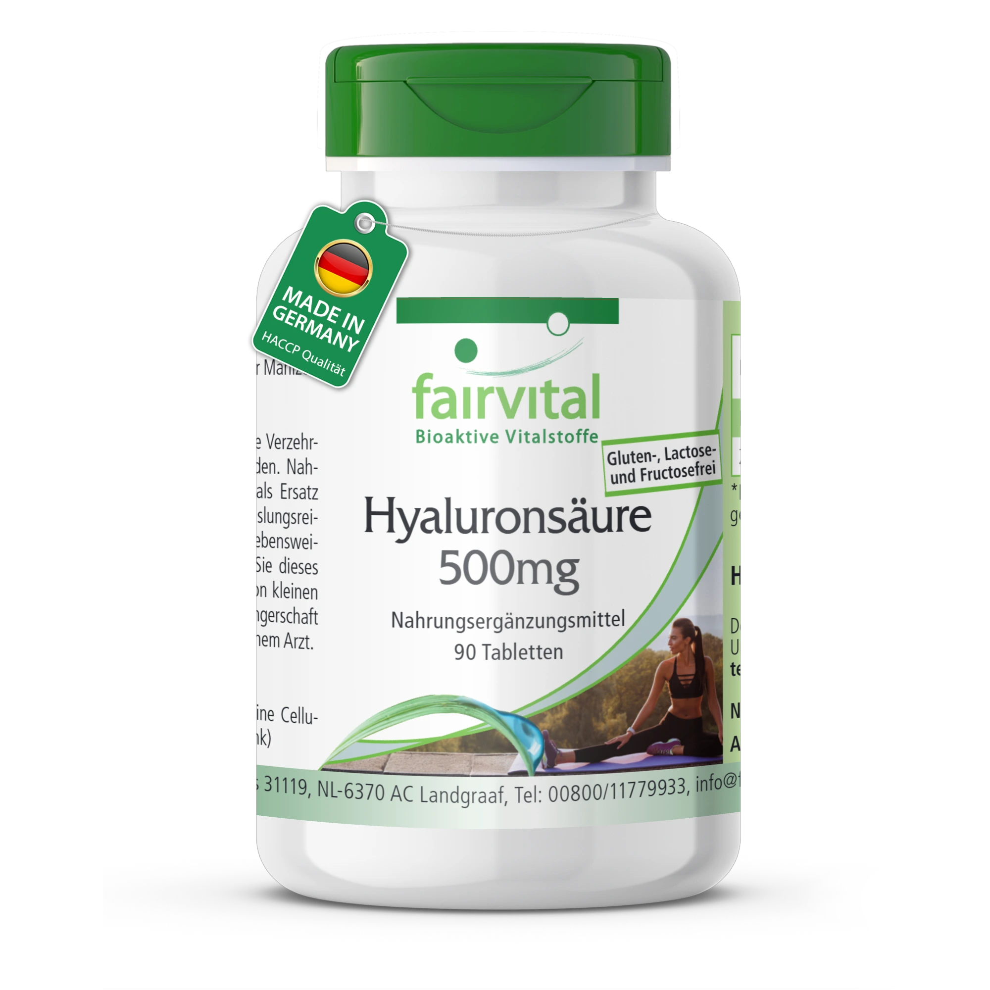 Acido ialuronico 500 mg - 90 compresse