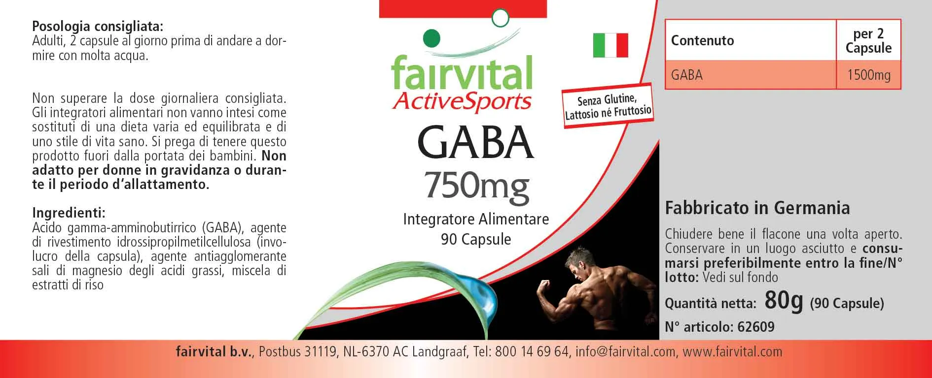 GABA 750mg - 90 Capsule GABA 750mg - 90 Capsule