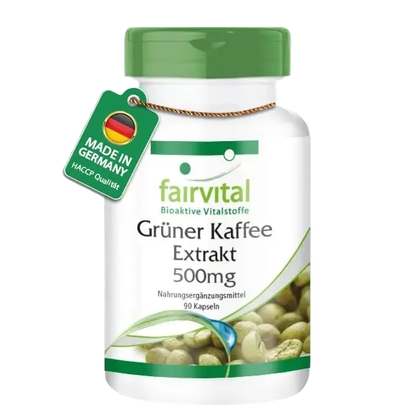 Grüner Kaffee Extrakt 500mg