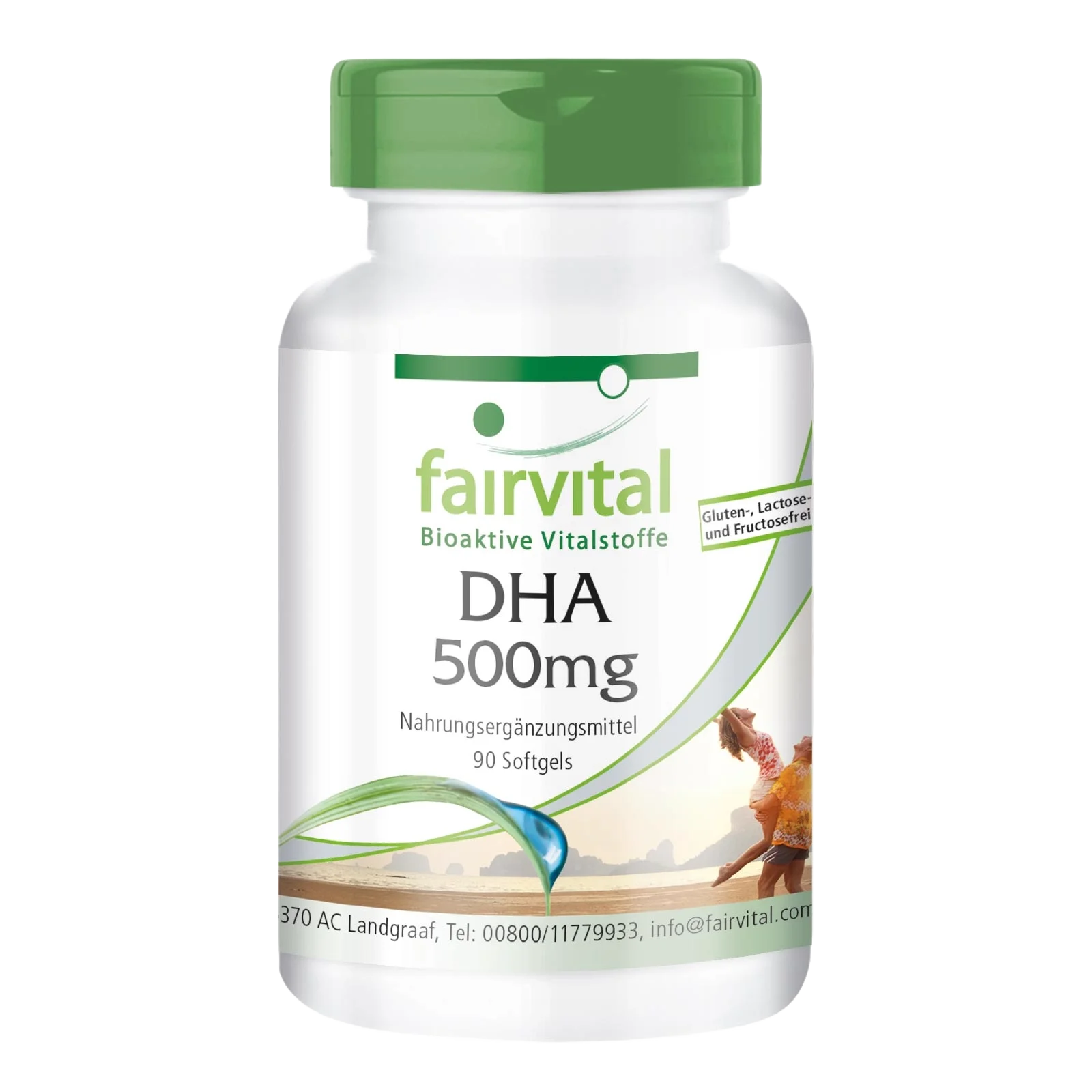 DHA 500mg - 90 Cápsulas