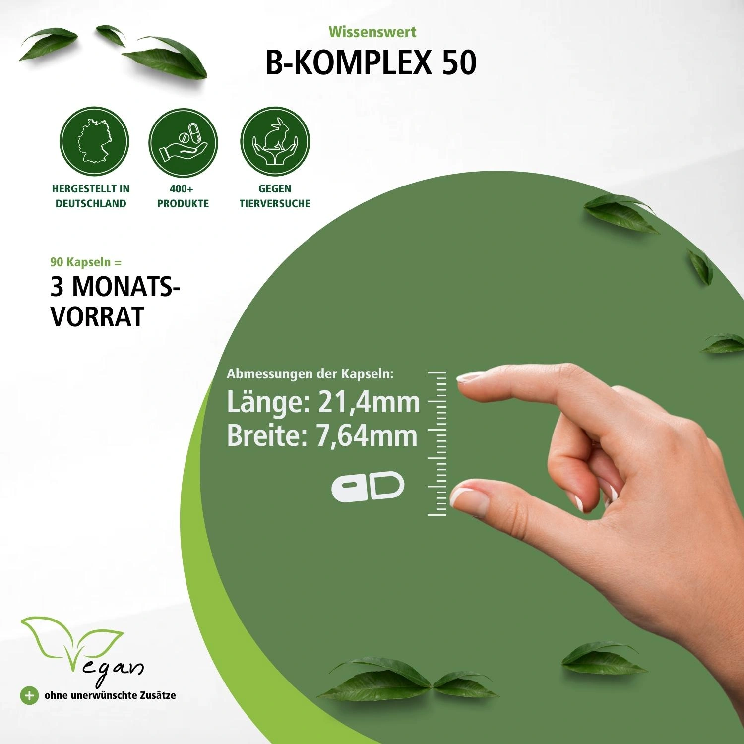 B complex 50 – 90 capsules