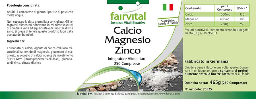 Calcium Magnésium Zinc Calcium Magnésium Zinc