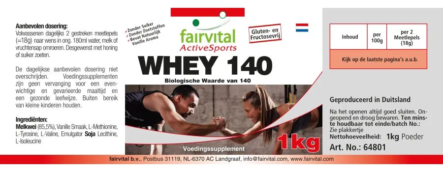 Whey 140 (1kg) Molkenprotein