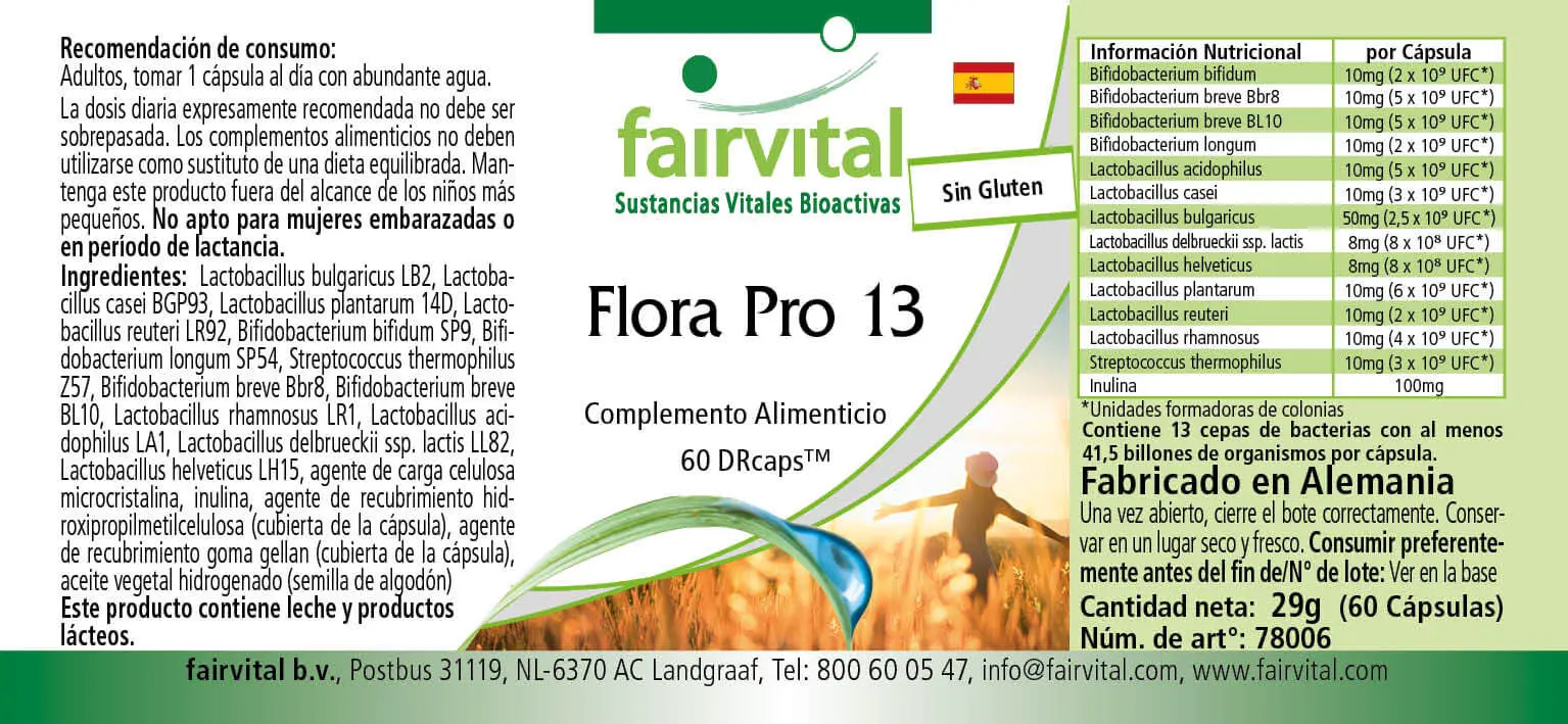 Flora Pro 13 - 60 DRcaps®