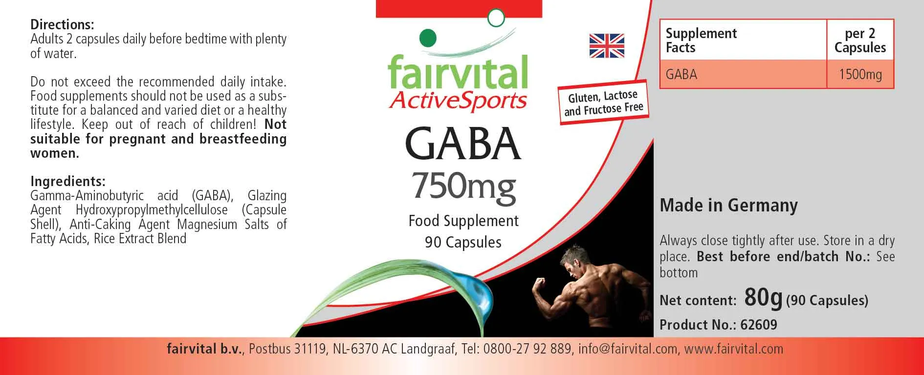 GABA 750mg - 90 Capsule GABA 750mg - 90 Capsule