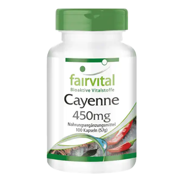 Cayenne 450mg - 100 capsules