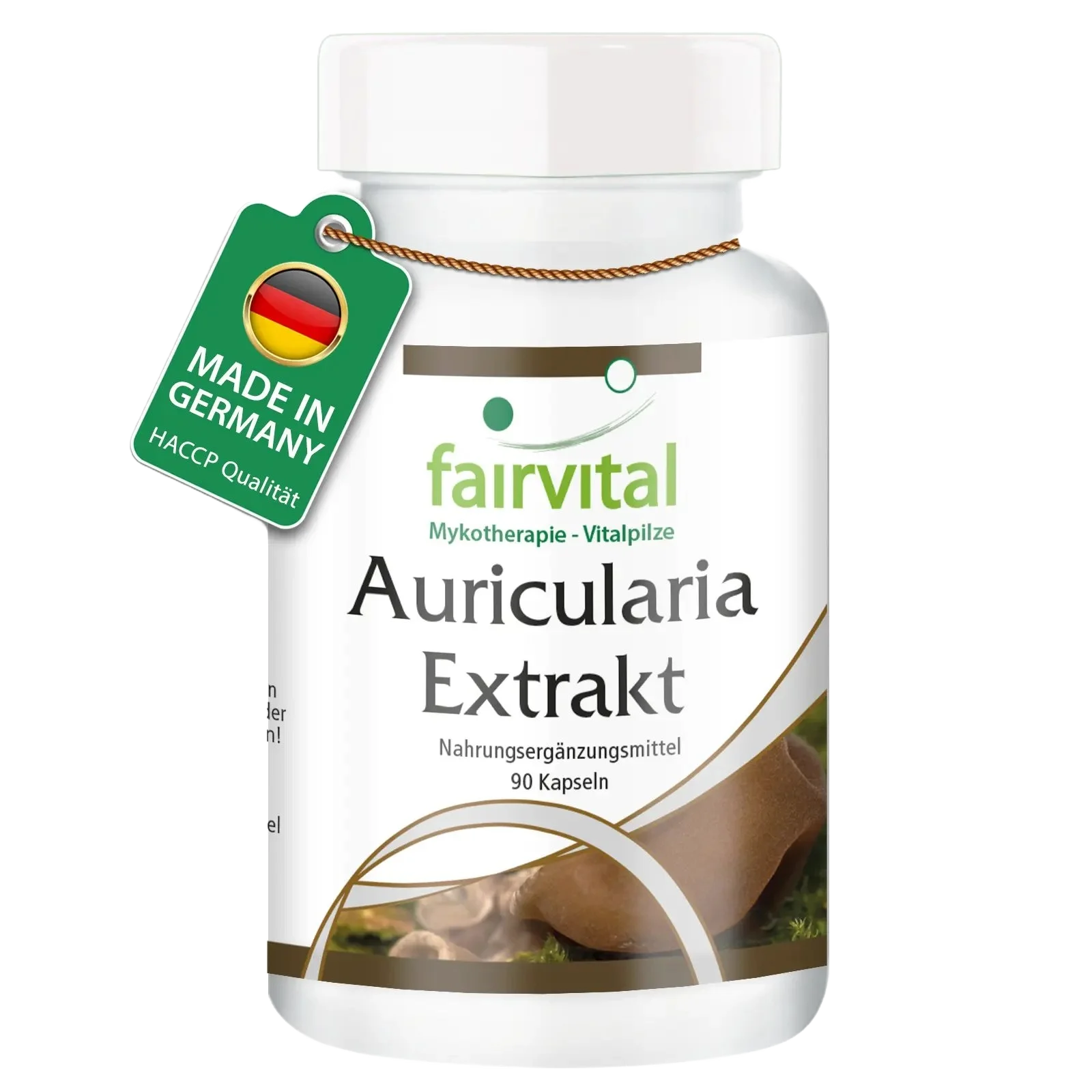 Extrait d'Auricularia 500mg - 90 gélules