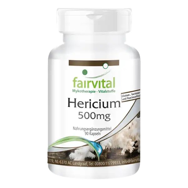 Hericium 500mg - 90 capsules