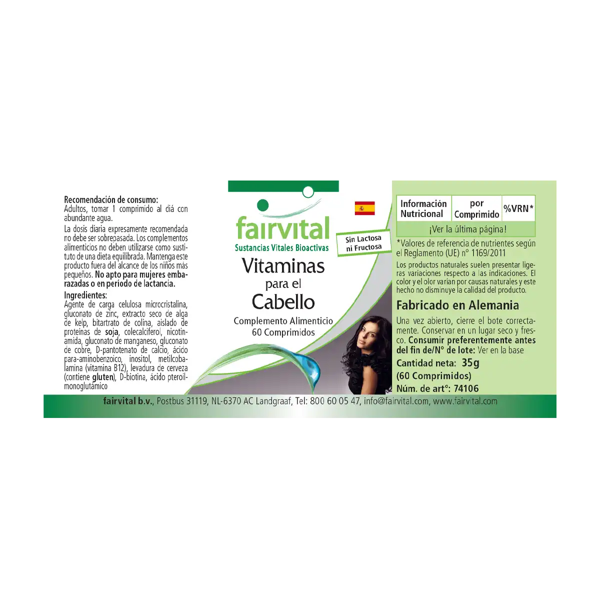 Hair Vitamins – 60 Tablets Hair Vitamins – 60 Tablets